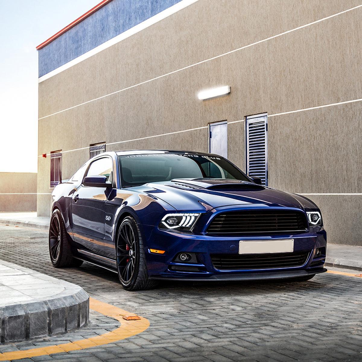 Vland DOT Approved LED Headlight for 2010-2014 Ford Mustang 5th Gen Facelifted