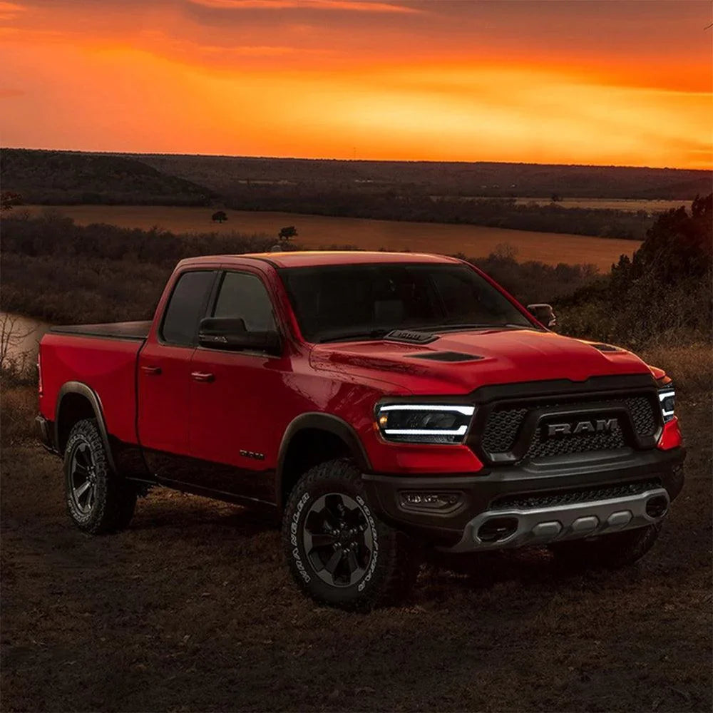 Vland LED Headlight Reflection for 2019-2023 Dodge Ram 1500 5th Gen (DT)