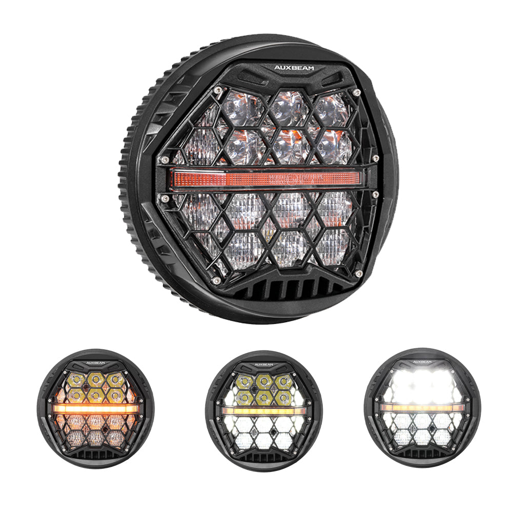 Auxbeam 5.75 Inch 60W DOT Motorcycle LED Headlight for 2015- 2020 Street 750