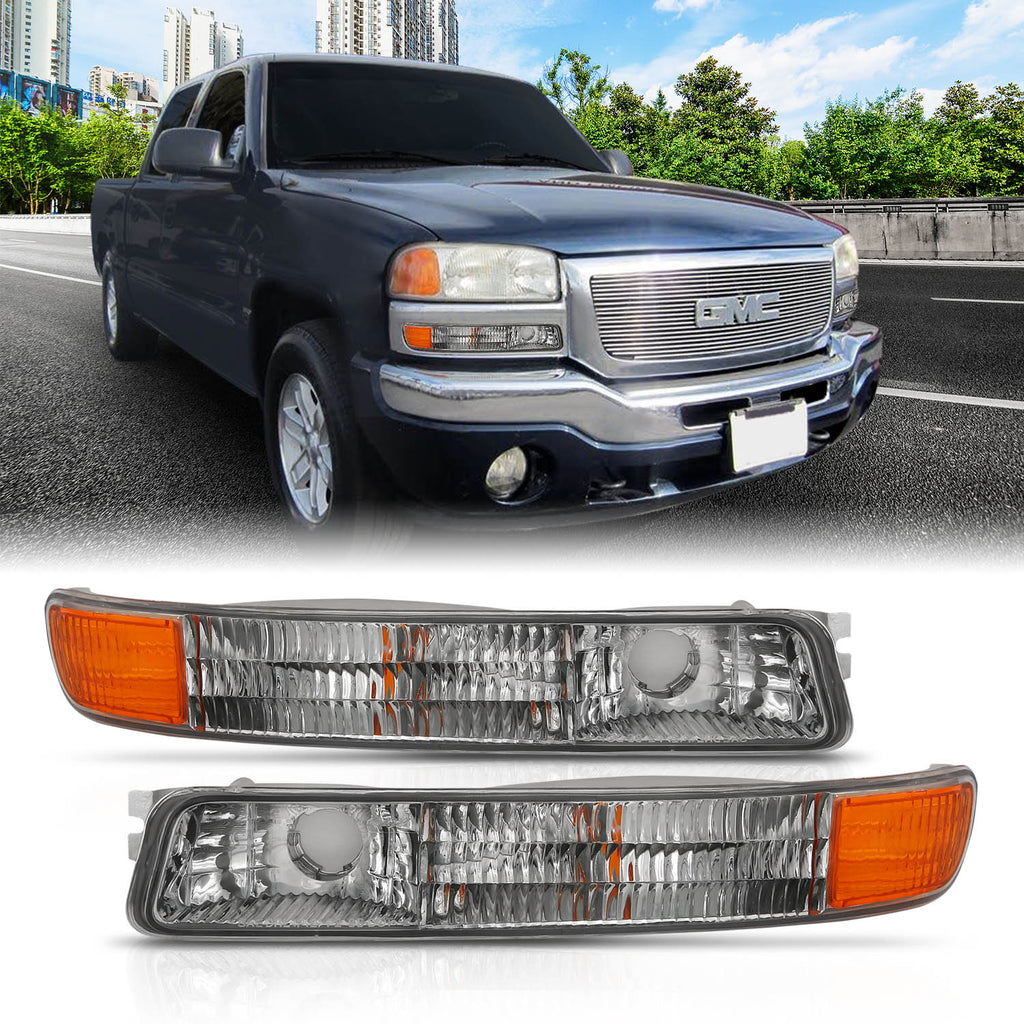 1999-2006 GMC Sierra / 2001-2006 GMC Sierra / 1999-2006 GMC Yukon Crystal Parking Light