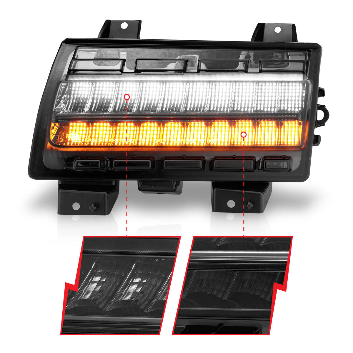 2020-2025 Jeep Gladiator / 2018-2025 Jeep Wrangler Turn Signal Light Assembly