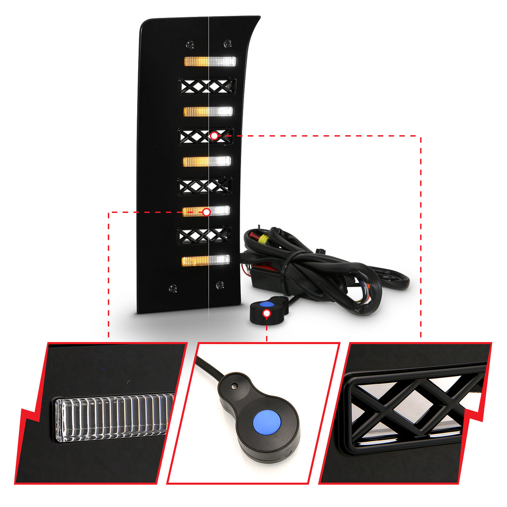 2022-2026 Toyota Tundra FULL LED DRL VENT LIGHTS