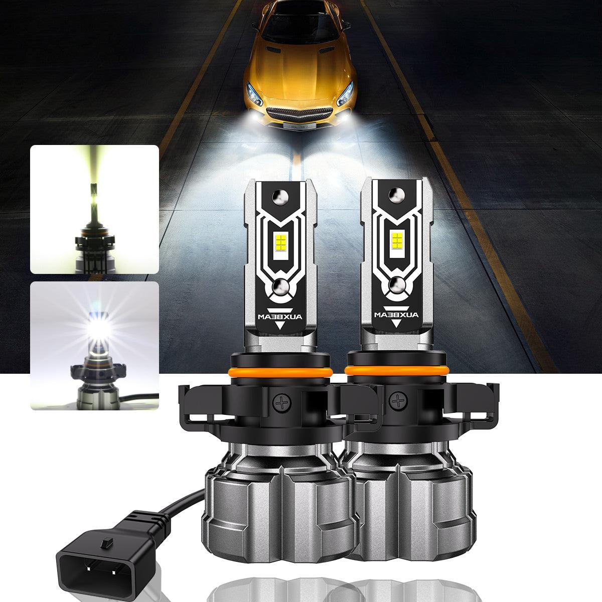 Auxbeam 2504 PSX24W LED Fog Light/DRL Bulbs 50W Q5 Series 2 Bulbs