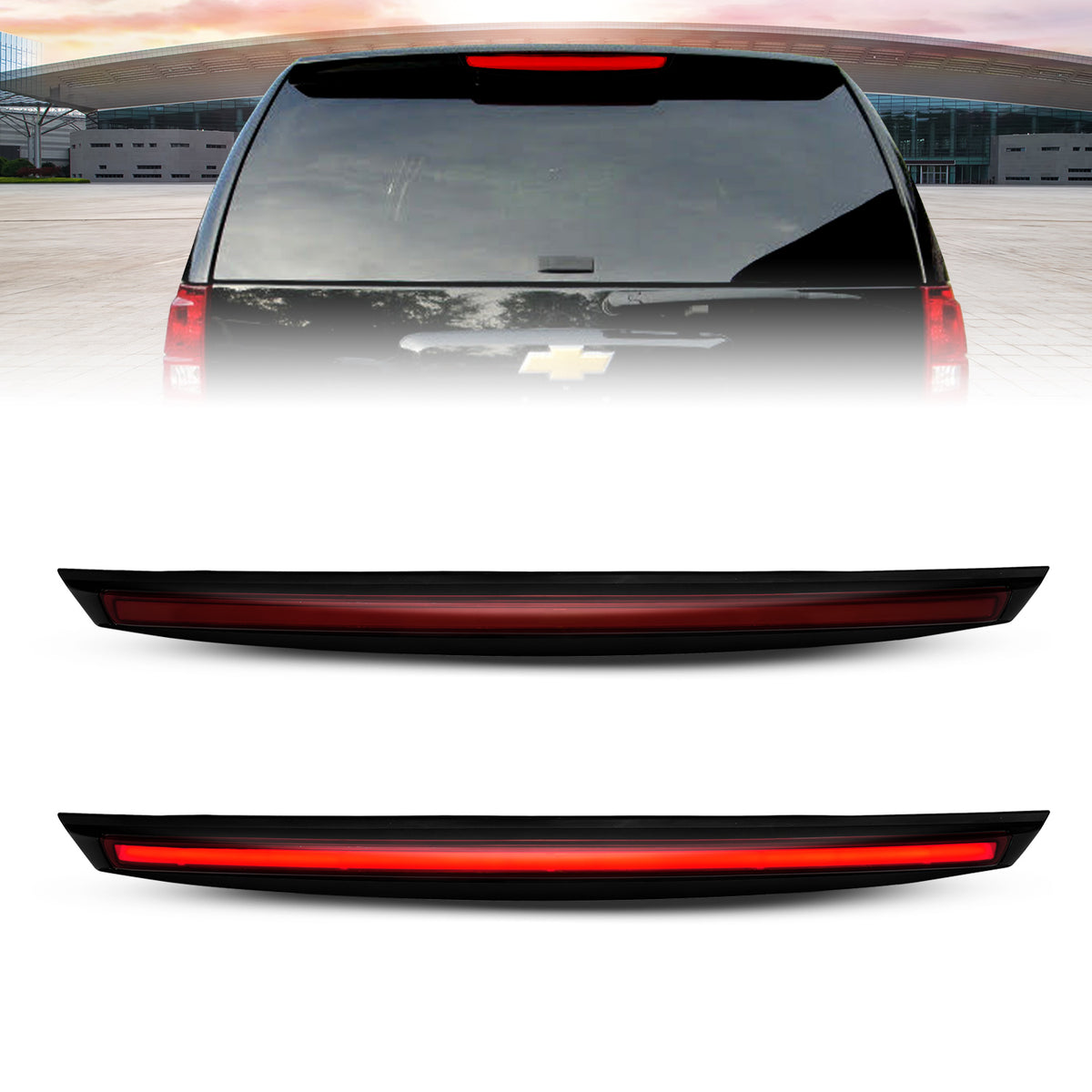 2007-2014 Chevrolet Suburban 1500 & More Third Brake Light Assembly ANZO 531109