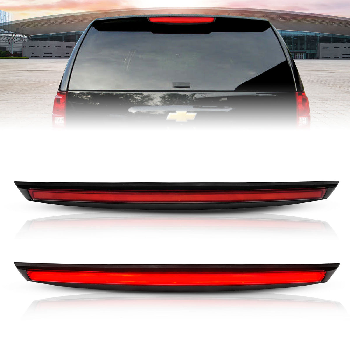 2007-2014 Chevrolet Suburban 1500 & More Third Brake Light Assembly ANZO 531110
