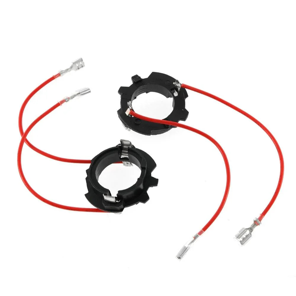 Auxbeam KP-119A H7 LED light Bulbs Base Holders for Golf 5 Jetta