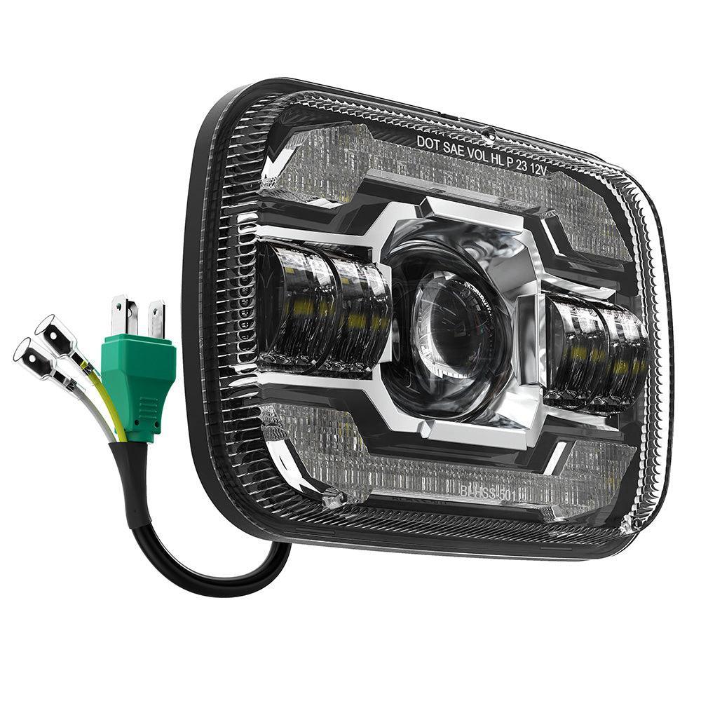 Auxbeam Starlight Flow Series 7x6 Inch Sealed Beam LED Headlights