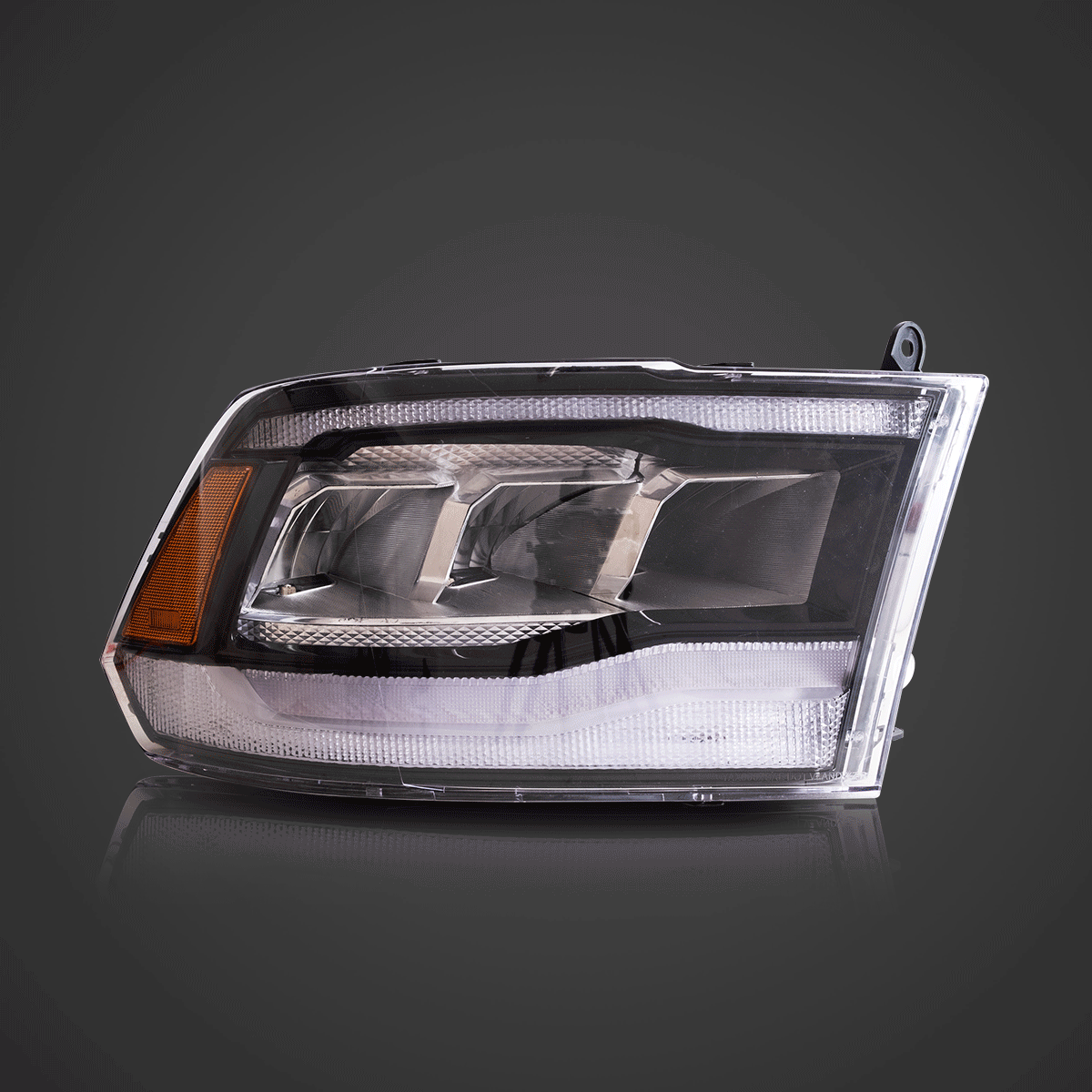 Vland LED Headlight Assembly for 2009-2018 Dodge Ram 4th Gen 1500 2500 3500