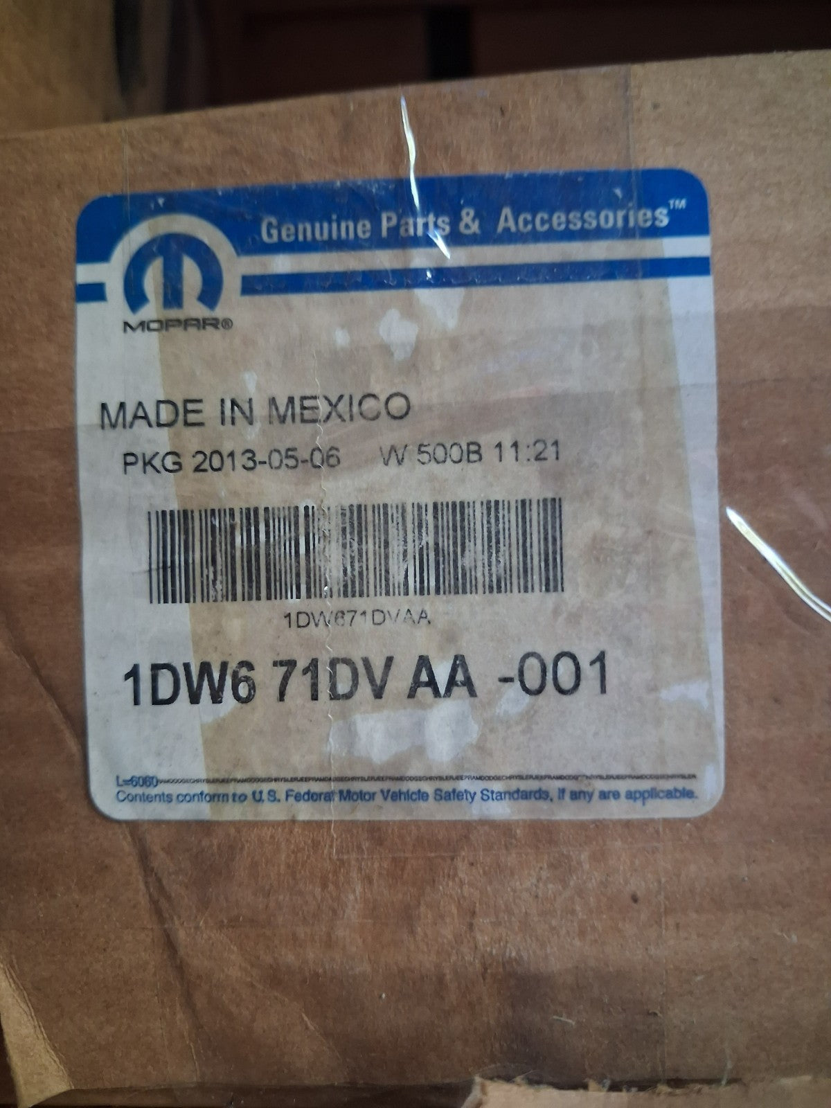 Genuine Mopar Lighting Control Switch & Bezel 1DW671DVAA