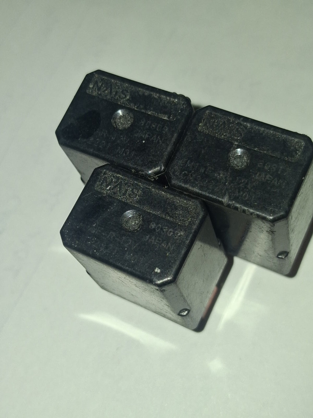 Lot of 3 NAiS CM1aF-R-12V Automotive Relay ACM32221 M10 Japan Lot 80809 – Tested