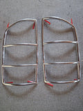 Race Sport RS-0713CHEVY2-TLB LED Taillight Bezel Chrome 07-13 Silverado Pair