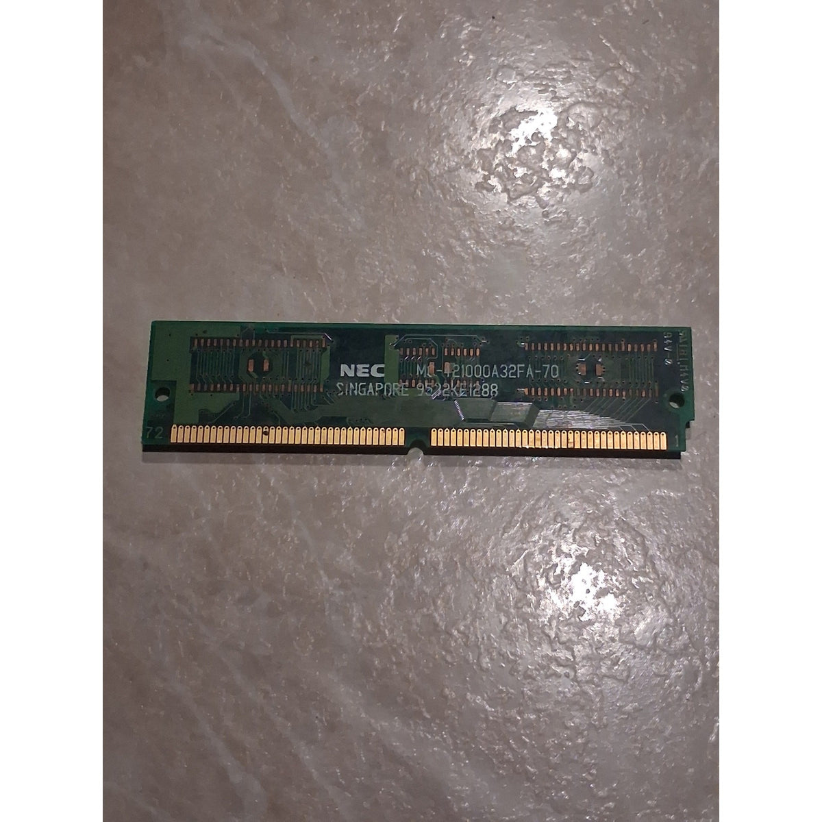 NEC 4MB 72-Pin SIMM FPM RAM Memory Module MC-421000A32FA-70