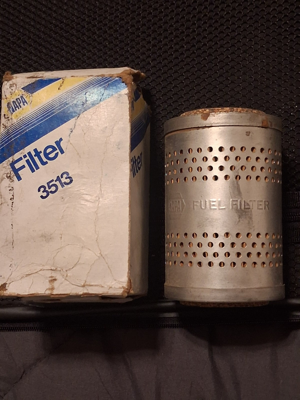 NOS NAPA 3513 Metal Canister Fuel Filter Cross Ref Wix 33513 John Deere