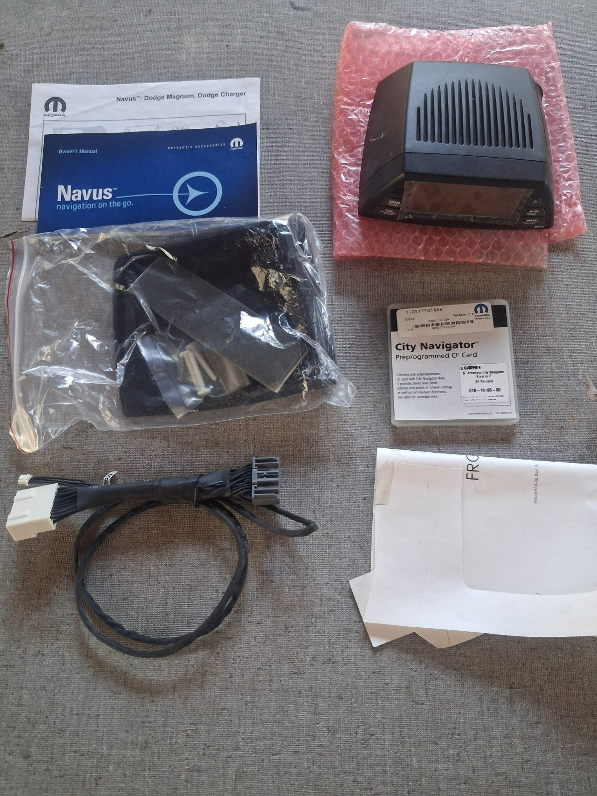 Mopar 82209539 Navus GPS Navigation System Kit Dodge Charger Magnum 2005 2006