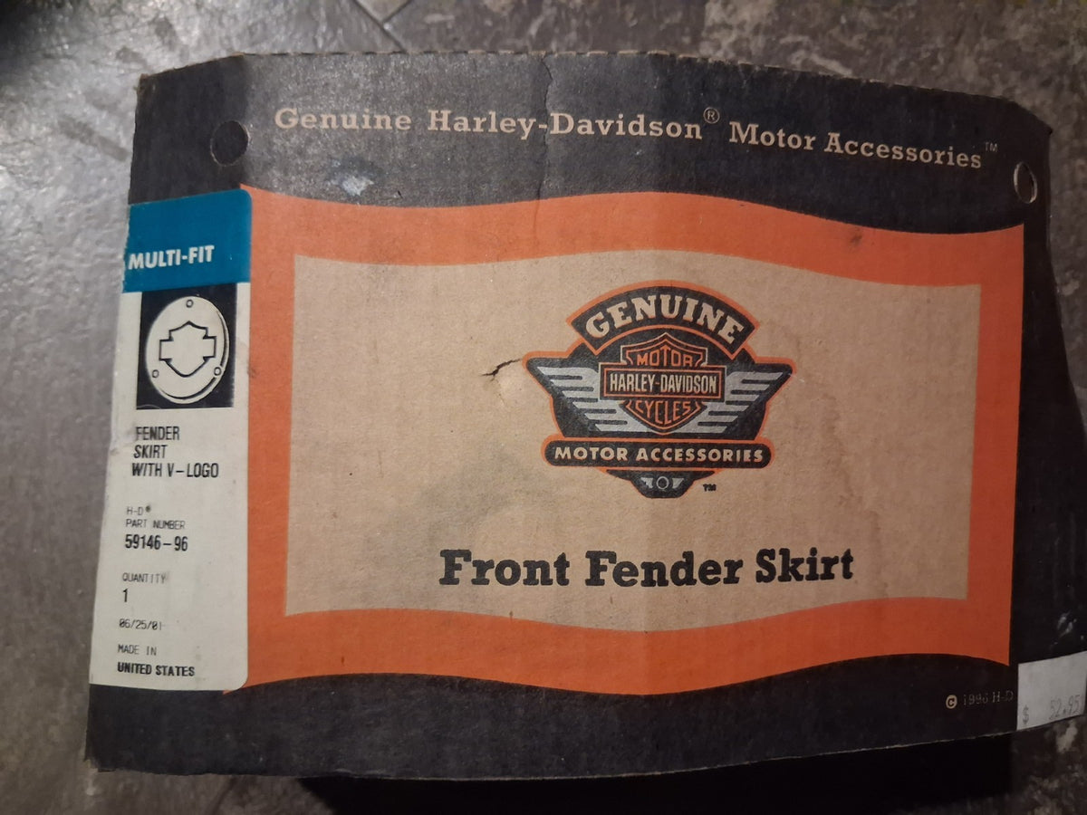 Harley-Davidson Heritage Softail Touring Front Fender Lower Skirt OEM 59146-96