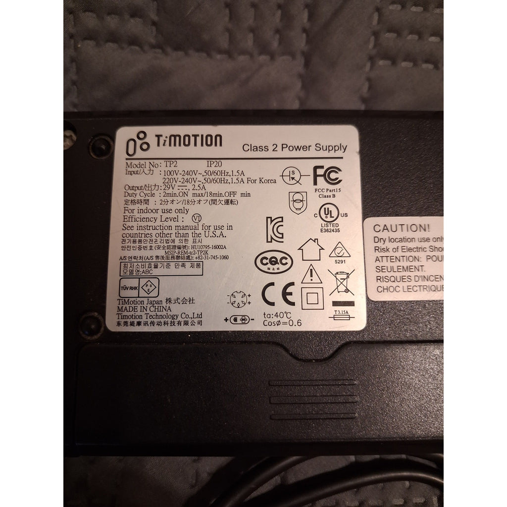 La-Z-Boy TiMotion TP2 Power Recliner Supply Transformer 10.000127.0001