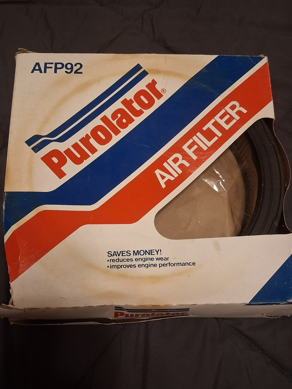 Purolator AFP92 Engine Air Filter - Cross Ref FRAM CA327 GM V6 V8