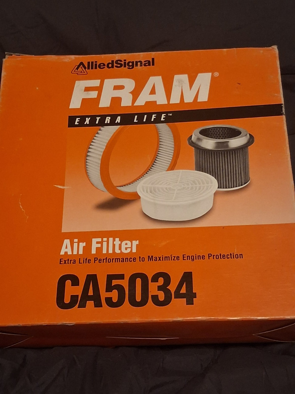 FRAM CA5034 Extra Life Engine Air Filter - Cross Ref Wix 42098 Round New in Box