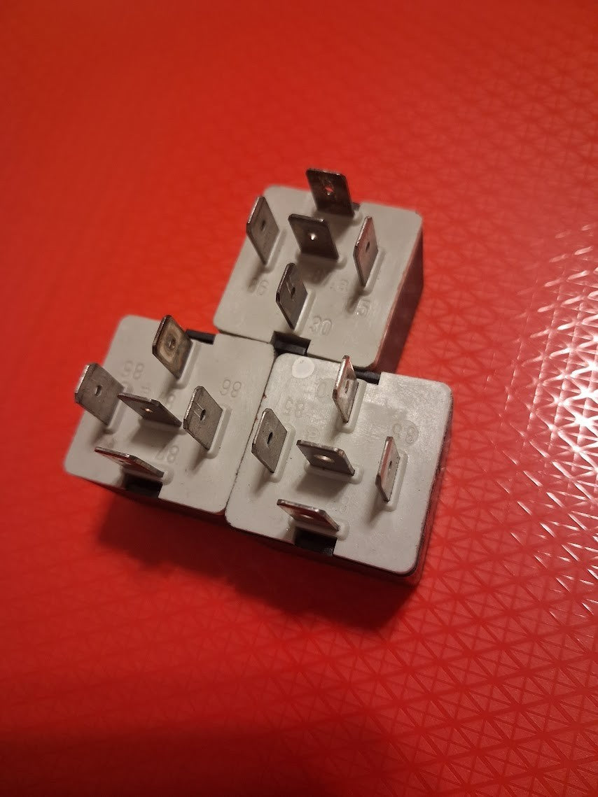 Mixed Lot of 3 Tested 56006707 OEM Mopar Chrysler 5-Pin Mini Relays 12V 40A