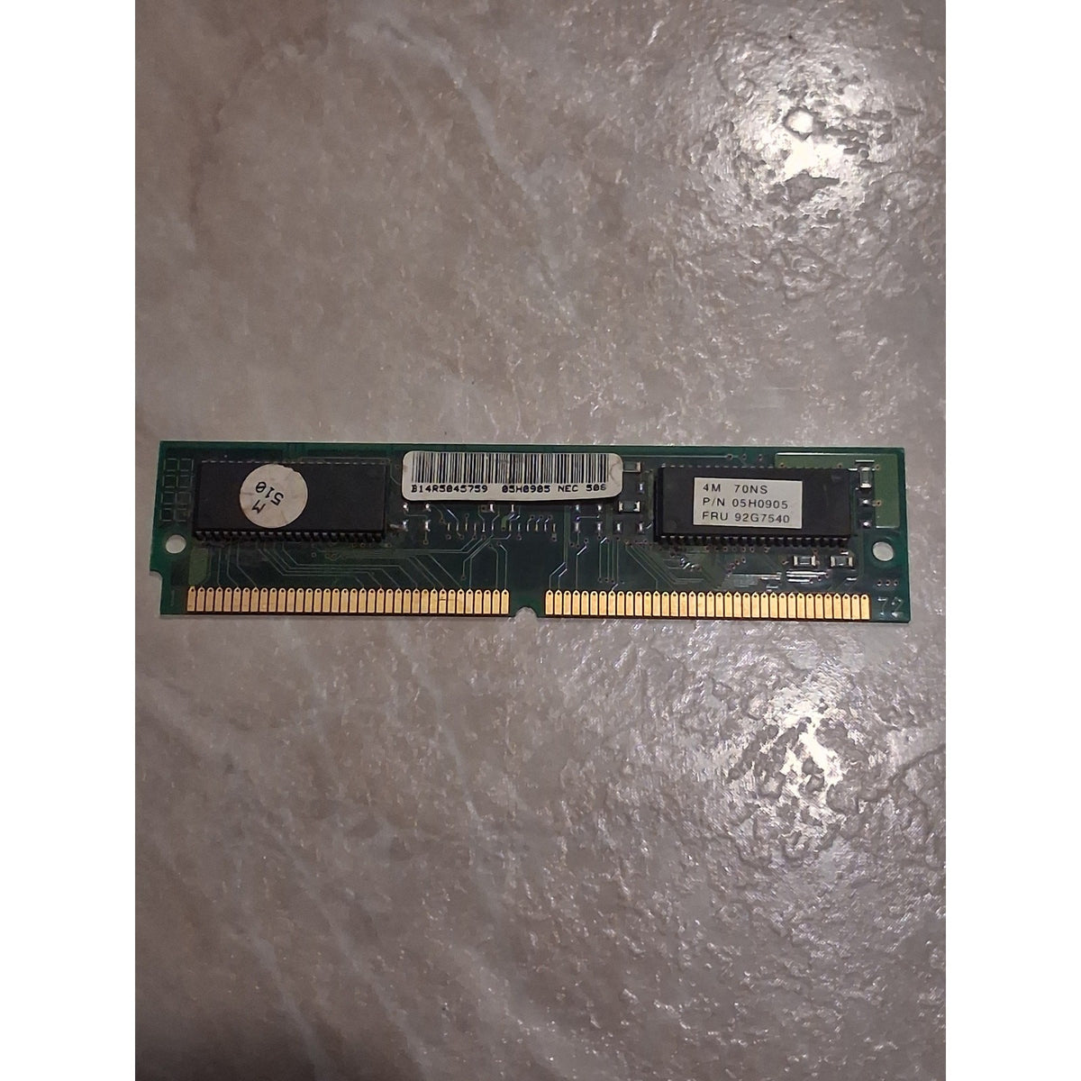 NEC 4MB 72-Pin SIMM FPM RAM Memory Module MC-421000A32FA-70