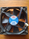 Top Motor DF121225BU-D 120mm DC 12V 0.65A 4-Pin PWM High Airflow Cooling Fan