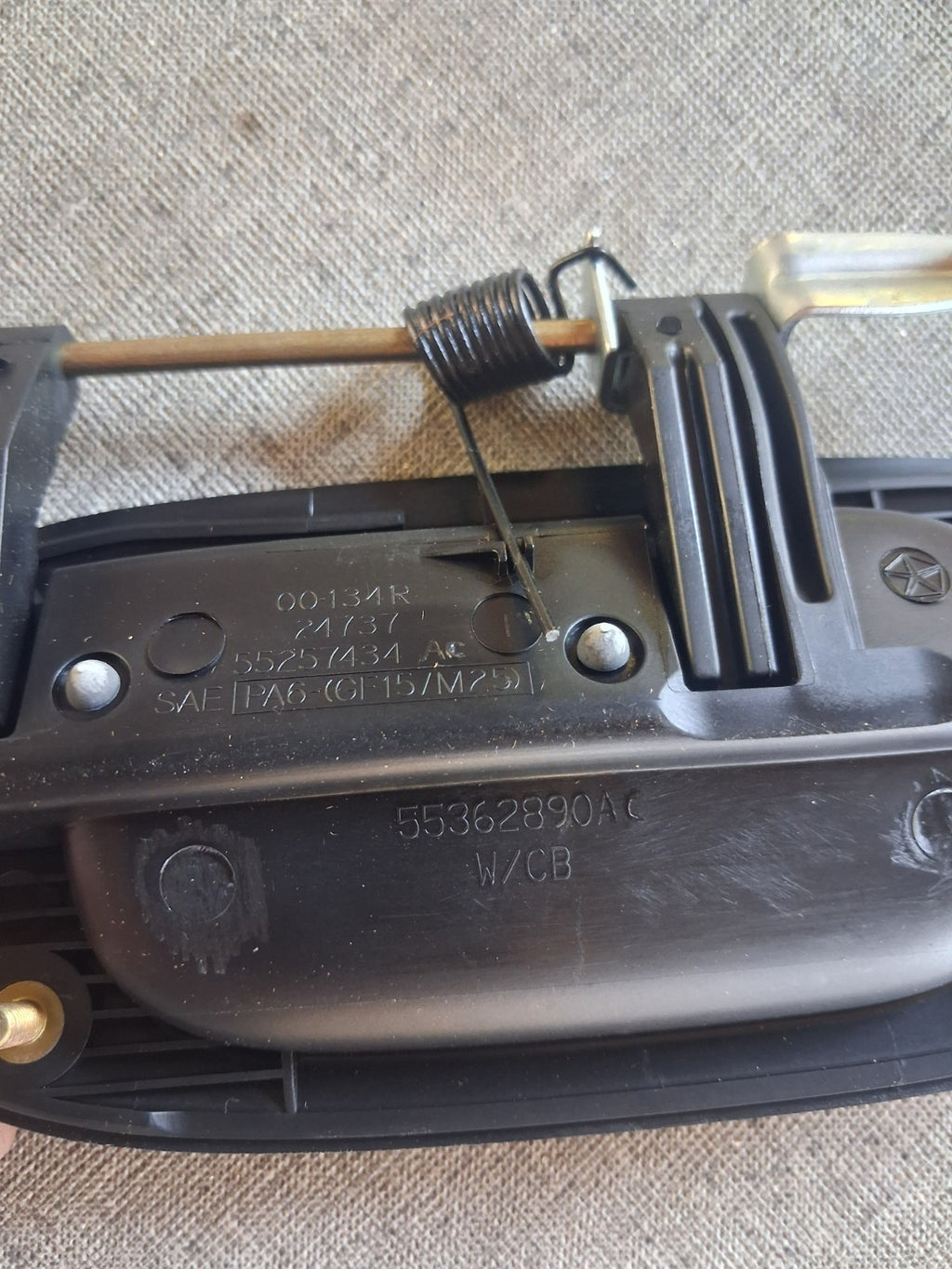 Mopar 55362890AC Front Exterior Door Handle Right Passenger Side Dodge Dakota