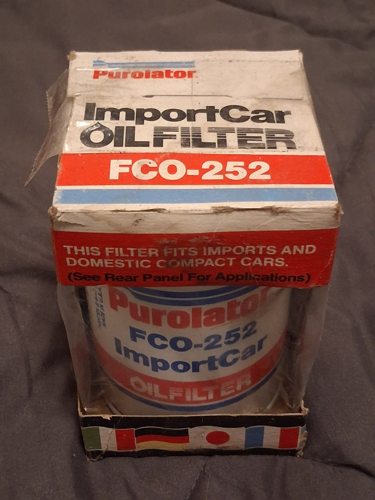 Purolator FCO-252 ImportCar Engine Oil Filter - Cross Ref FRAM PH2861 VW Audi