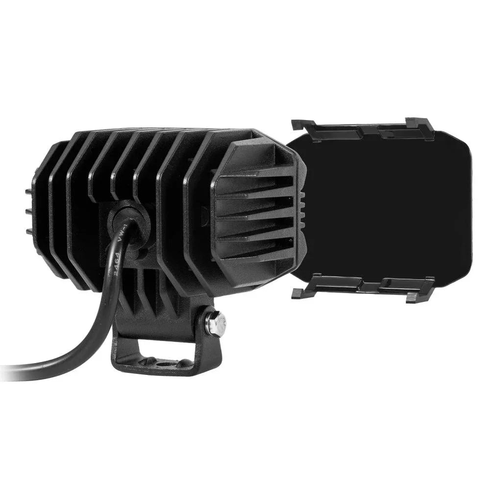 Auxbeam R4 Series 4 Inch LED Pod Lights Black Cover Light Shield Cover