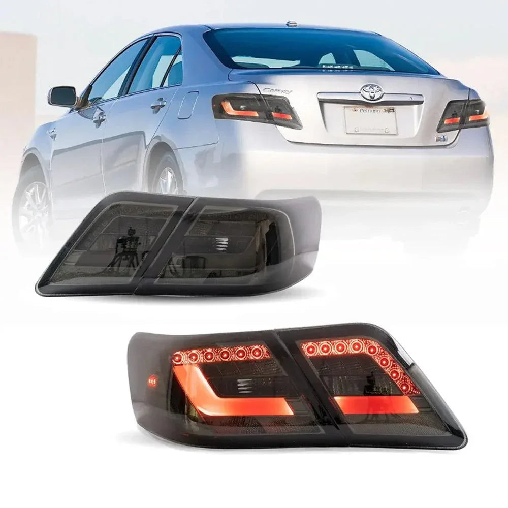 Vland LED Tail Lights Assembly for 2006-2011 Toyota Camry XV40 Regular Models