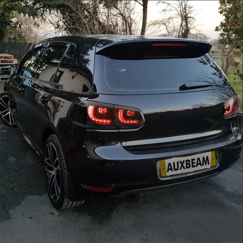 Vland LED Tail Light Assembly for 2009-2014 VW Golf 6th Gen Mk6 Hatchback