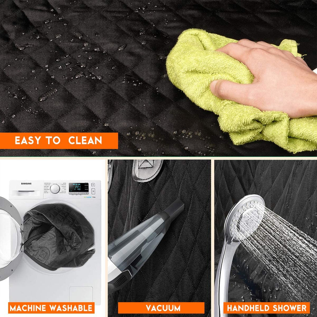 Universal Waterproof Pet Bench Car Seat Cover - Heavy-Duty Cargo Liner