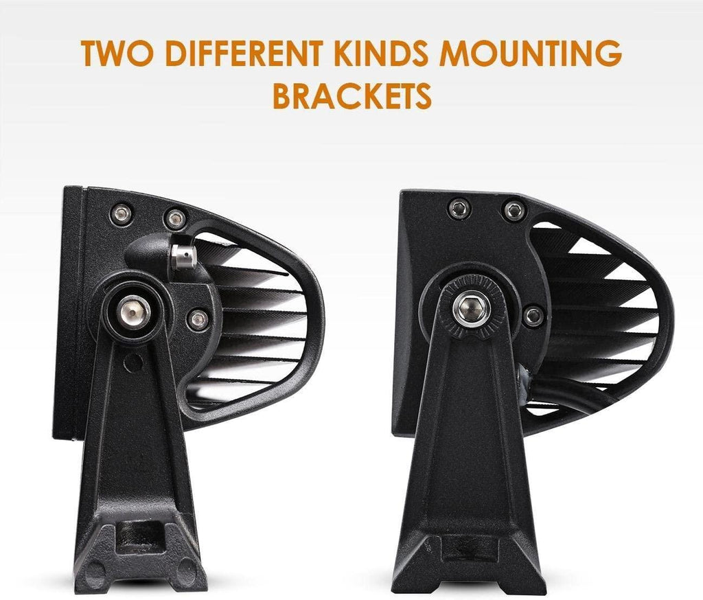 Auxbeam 22 Inch-52 Inch 5D Series Straight/Curved Combo Beam Double Row LED