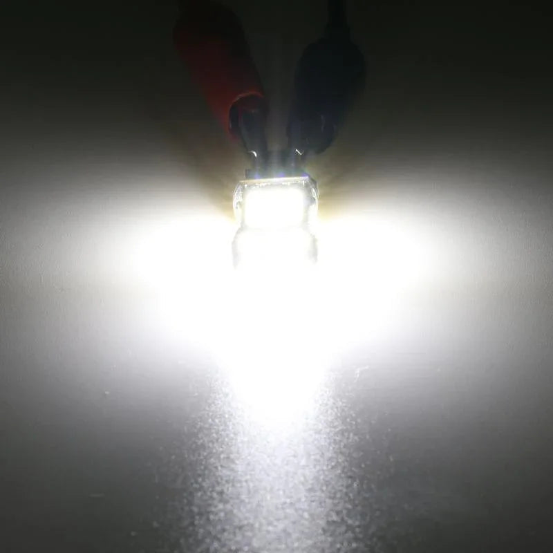 Auxbeam 912 921 T15 W16W LED Back-up/Brake/Tail Light Bulbs 10W 6500K White 2