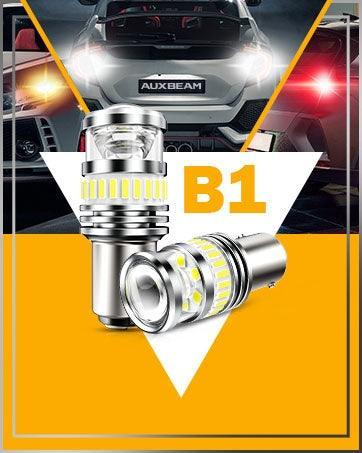 Auxbeam 1157 BAY15D LED Backup Reverse/Turn Signal/Brake Tail Light Bulbs 11W
