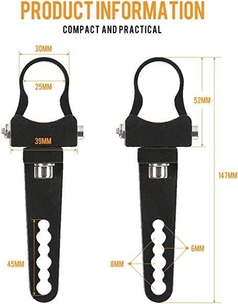 Auxbeam Light Bar Mounting Bracket Kit 1 inch Bull Bar Roll Cage Clamps Mount