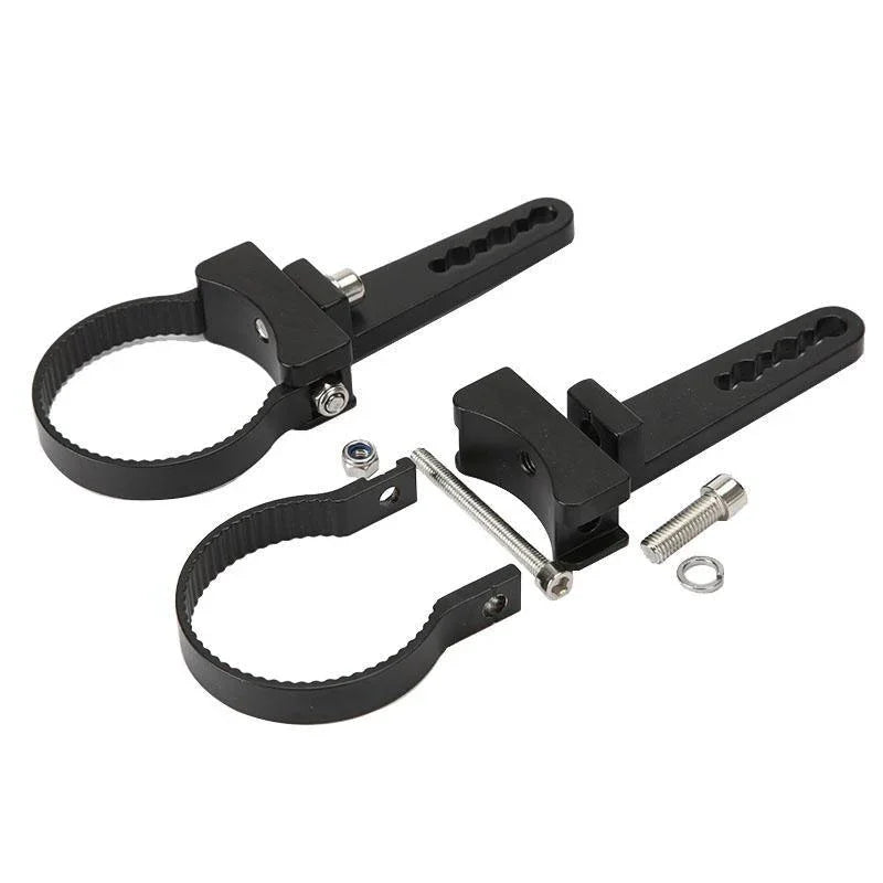 Auxbeam 2.5 Inch Light Bar Mounting Bracket Kit Bull Bar Roll Cage Clamps