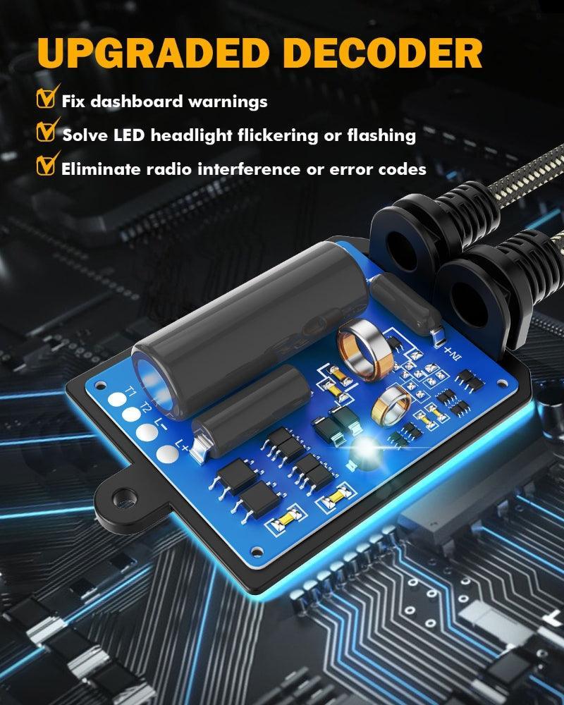 Auxbeam H11/H9/H8 C20-Model Decoder-Pro Enhanced Led Headlight Bulbs Decoder