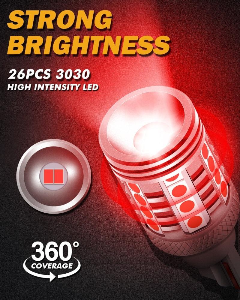 Auxbeam 921 912 LED Bulbs Cargo Light High Mount Stop 3rd Brake Light Combo