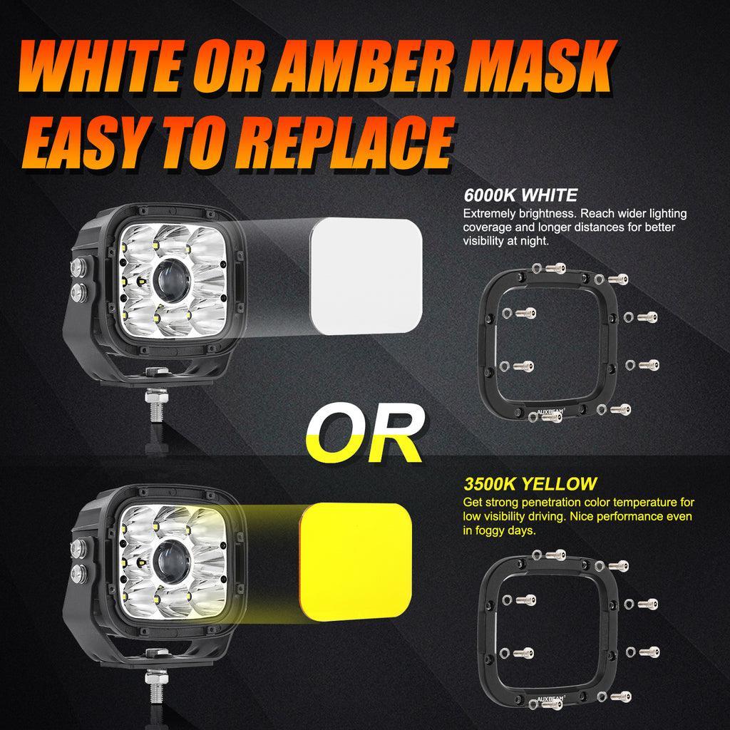 Auxbeam 5 Inch 110W LED Driving Lights