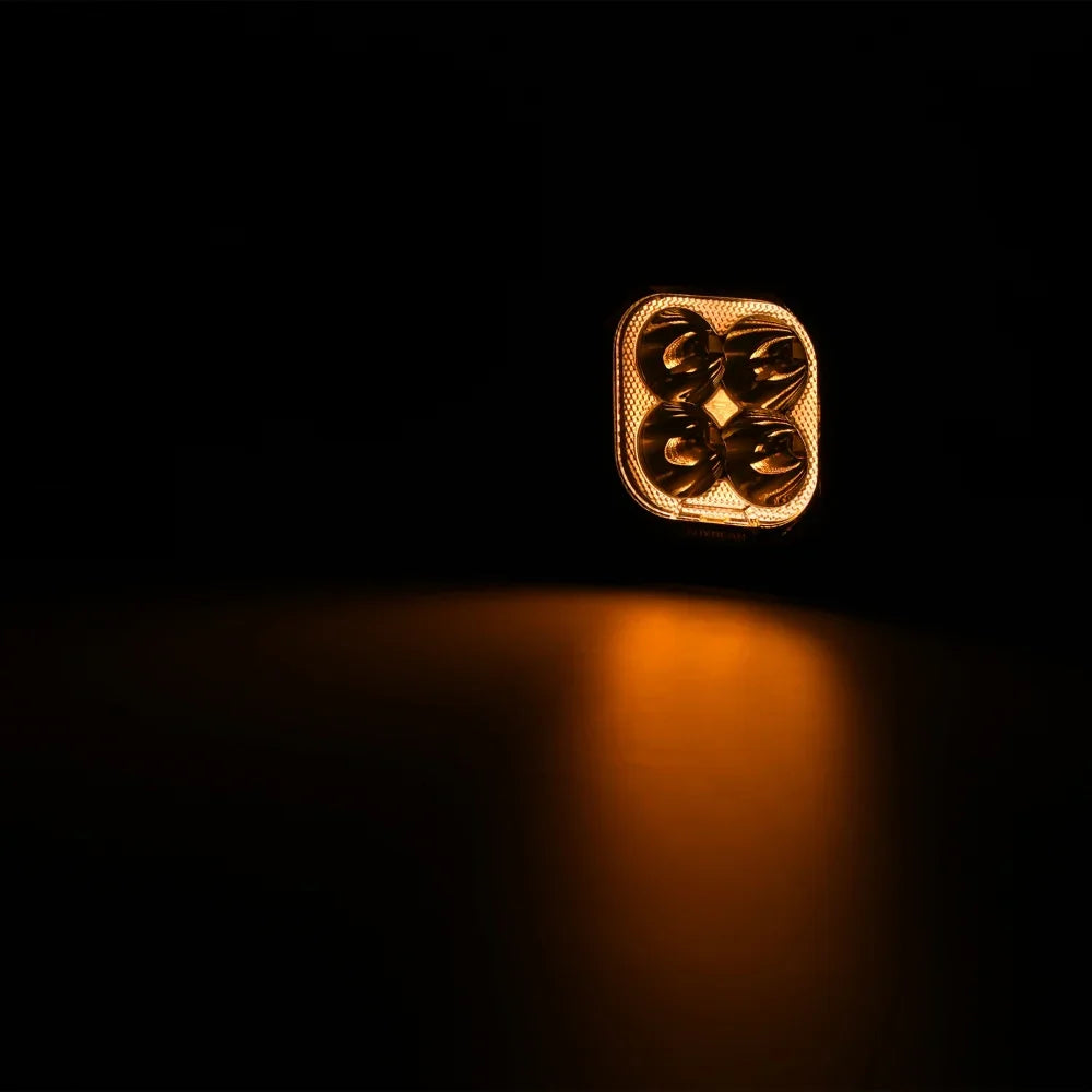 Color Play Series 3 Inch 116W RGB LED Pod Lights Off Road Lights With 8 Backlight Options