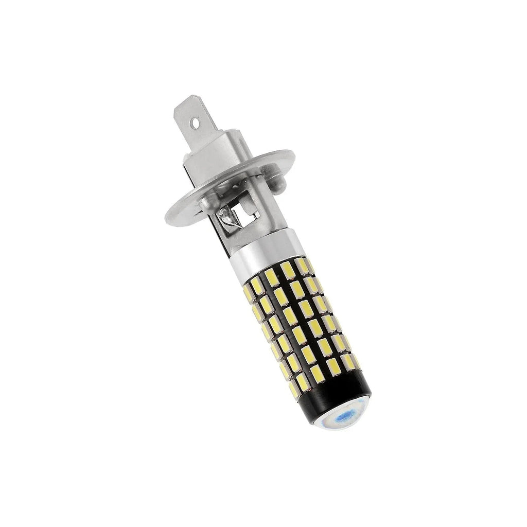 Auxbeam H1 LED Fog Light/DRL Bulbs 6W 2000ML 6500K White - 2 Bulbs