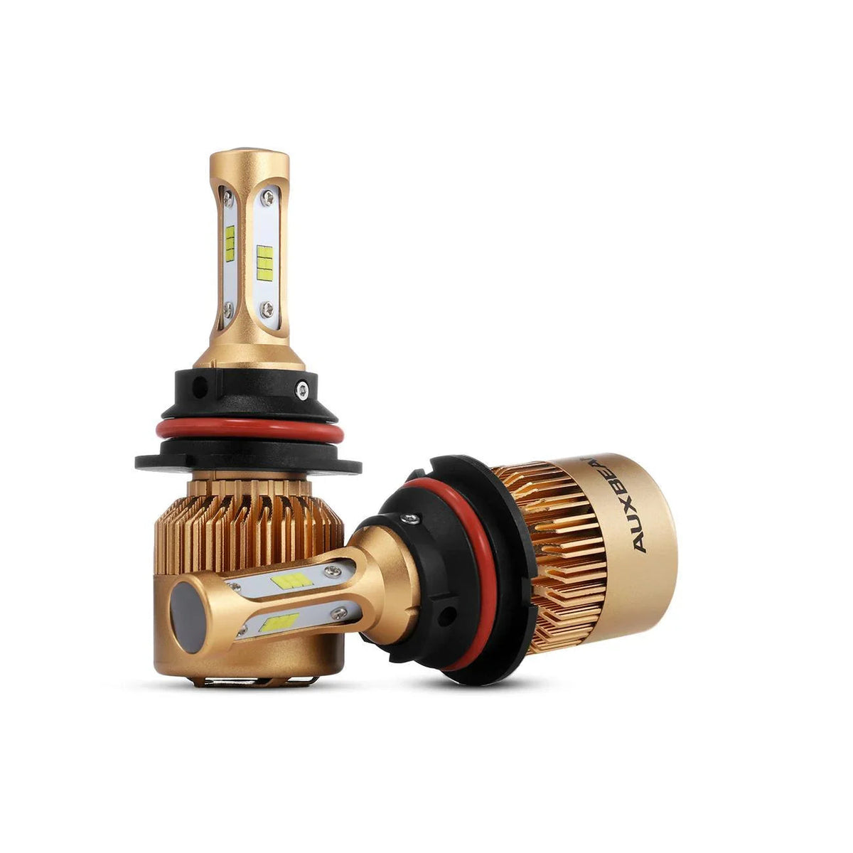Auxbeam Fan Cooling S3 Series 72W LED Headlight Bulbs 6500K Cool White