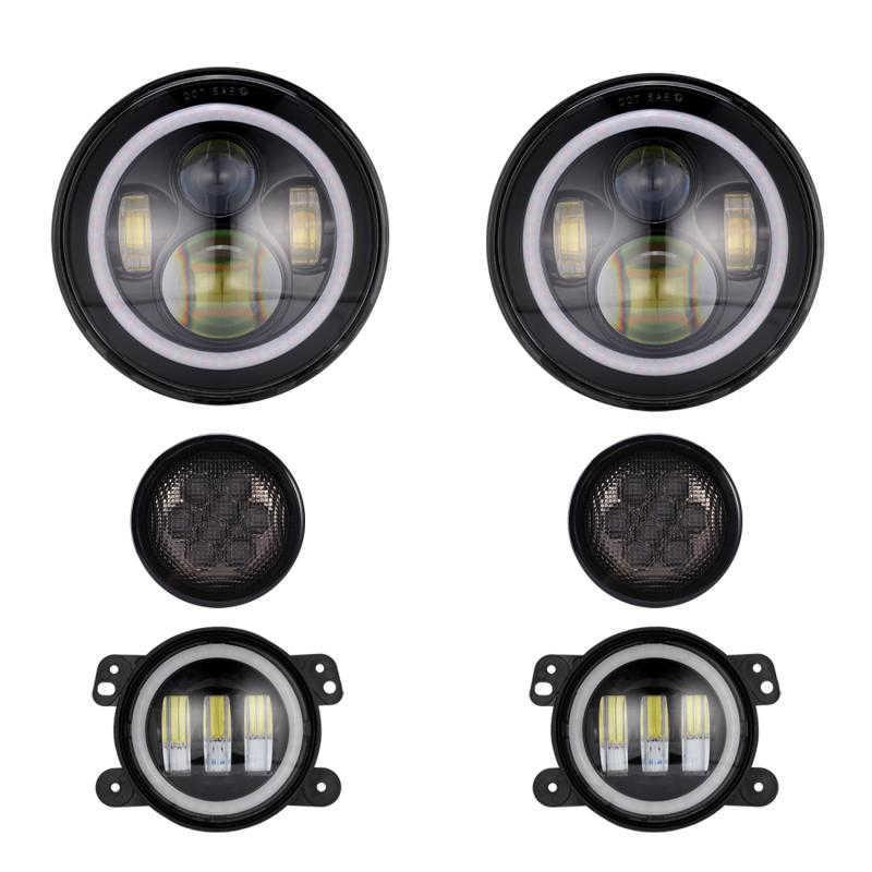 Auxbeam LIGHT + FOG LIGHTS + TURN SIGNALS for JEEP WRANGLER