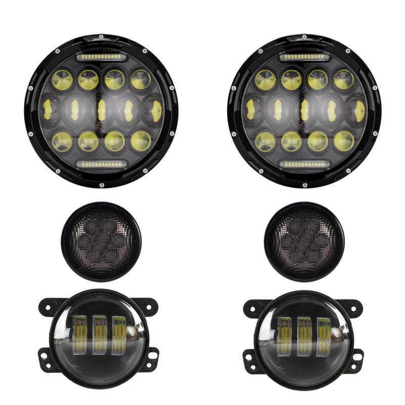 Auxbeam LIGHT + FOG LIGHTS + TURN SIGNALS for JEEP WRANGLER