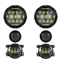 Auxbeam LIGHT + FOG LIGHTS + TURN SIGNALS for JEEP WRANGLER