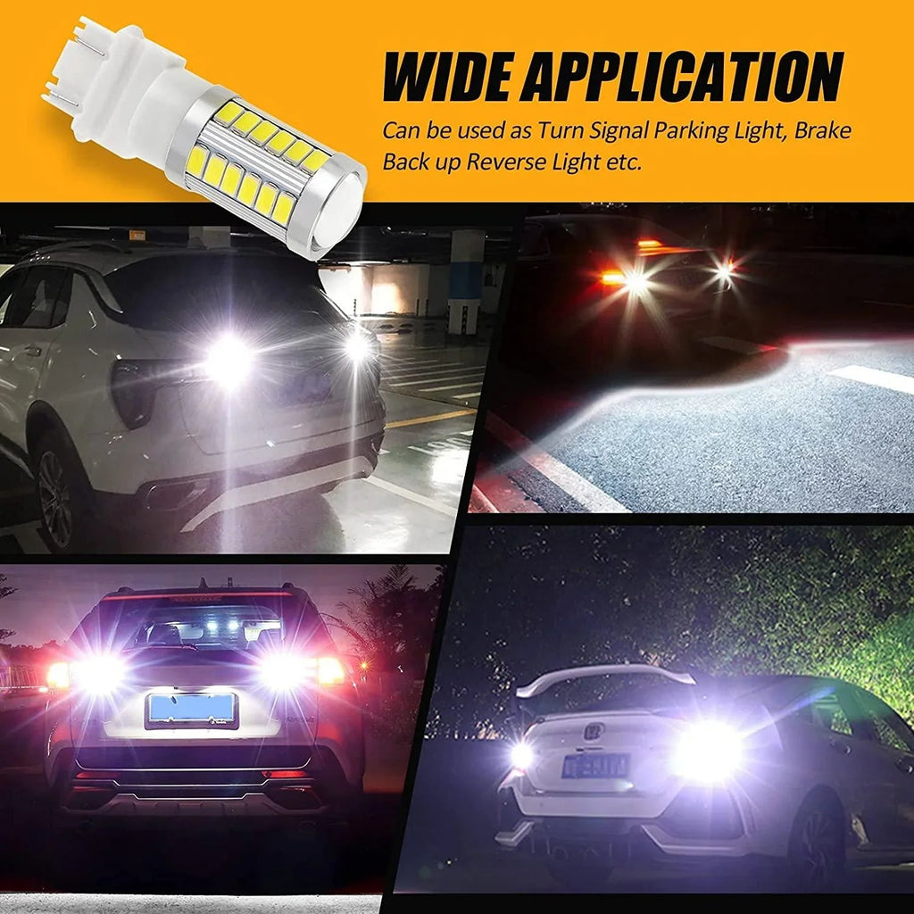 Auxbeam 33pcs-LED 3020SMD /Amber/Red LED Brake/Reverse/Parking/Tail/Turn signal