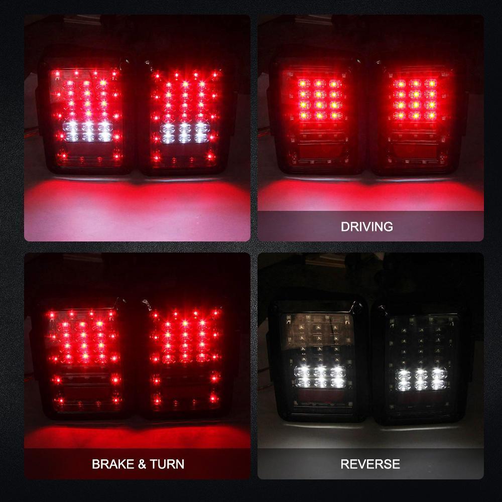 Auxbeam 7'' LED Headlight Replacement + 4'' LED Fog Light + for Jeep Wrangler JK