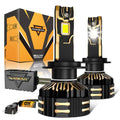 Auxbeam H7 LED Headlight Bulbs 240W GX-ULTRA Series 2 Bulbs