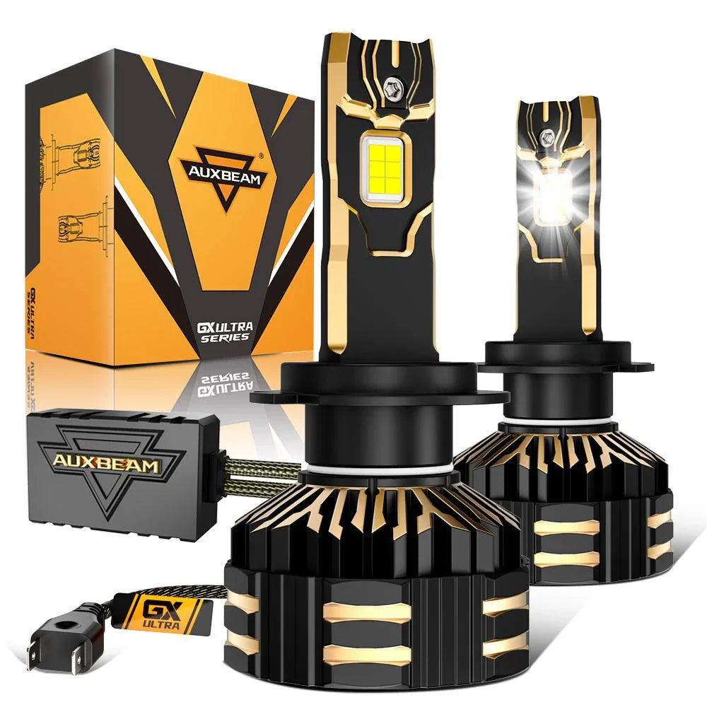 Auxbeam H7 LED Headlight Bulbs 240W GX-ULTRA Series 2 Bulbs