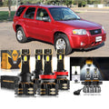 Auxbeam LED Headlight Bulbs Bundle for 2007 Ford Escape H4
